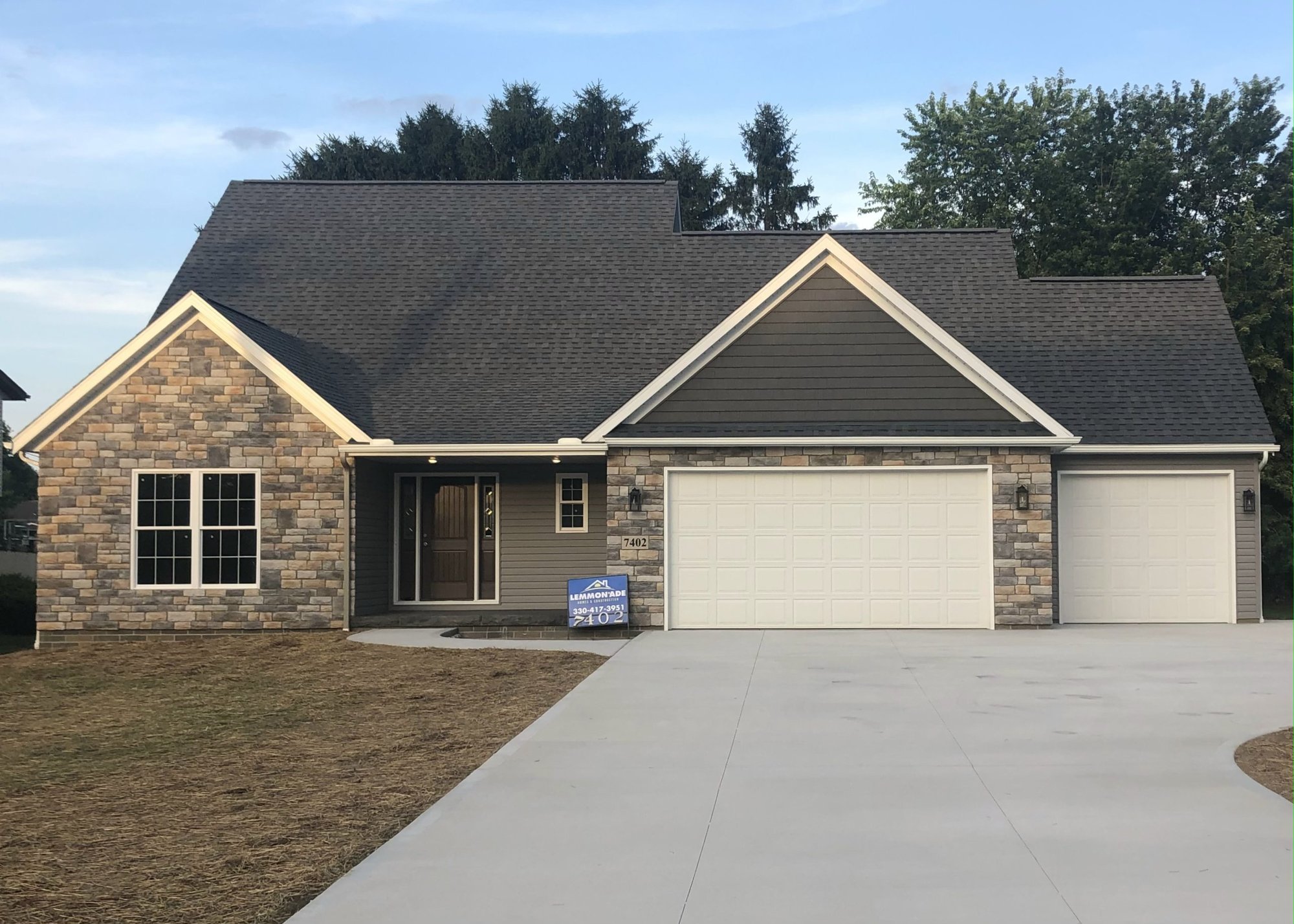 custom built house