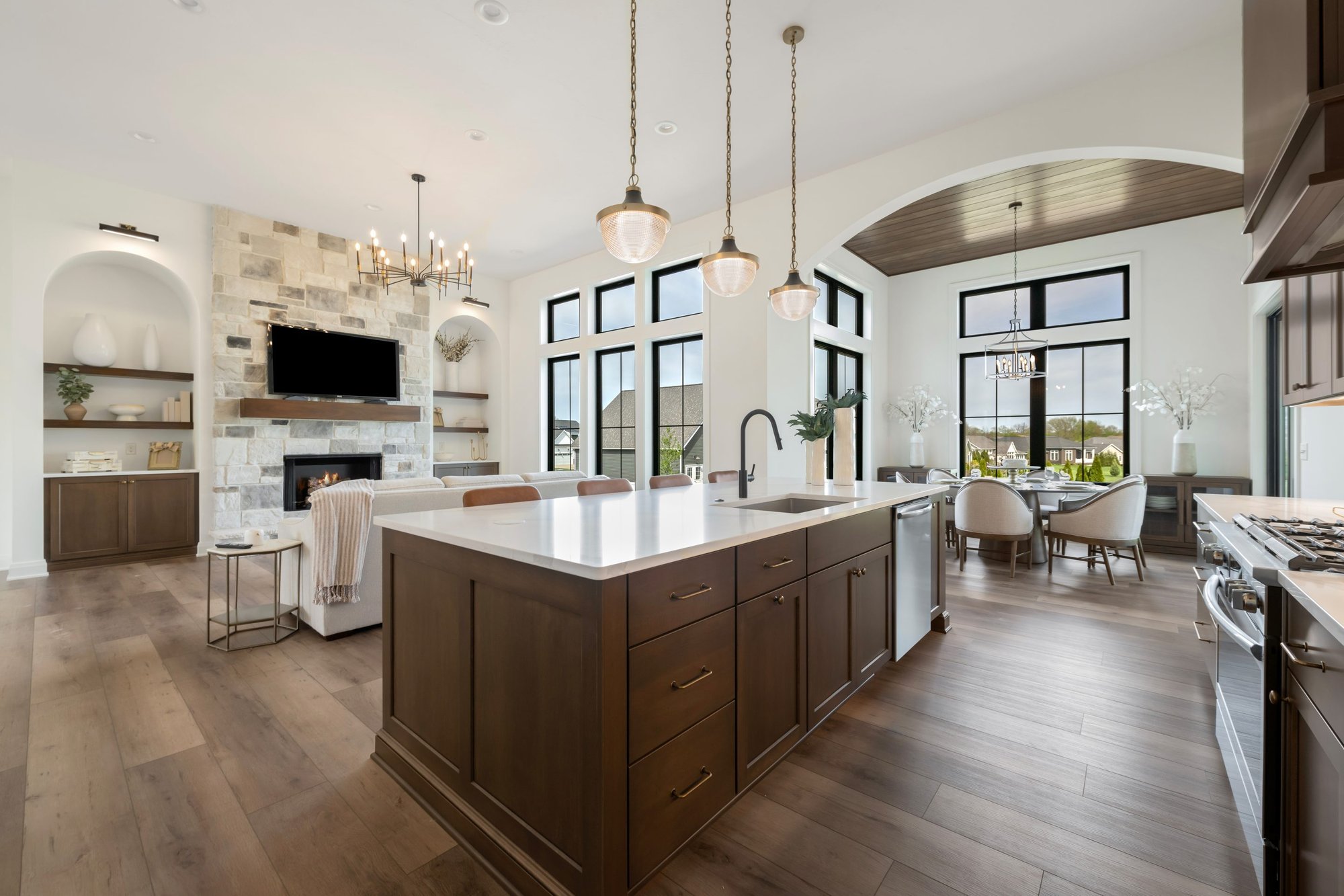 Modern farmhouse kitchen
