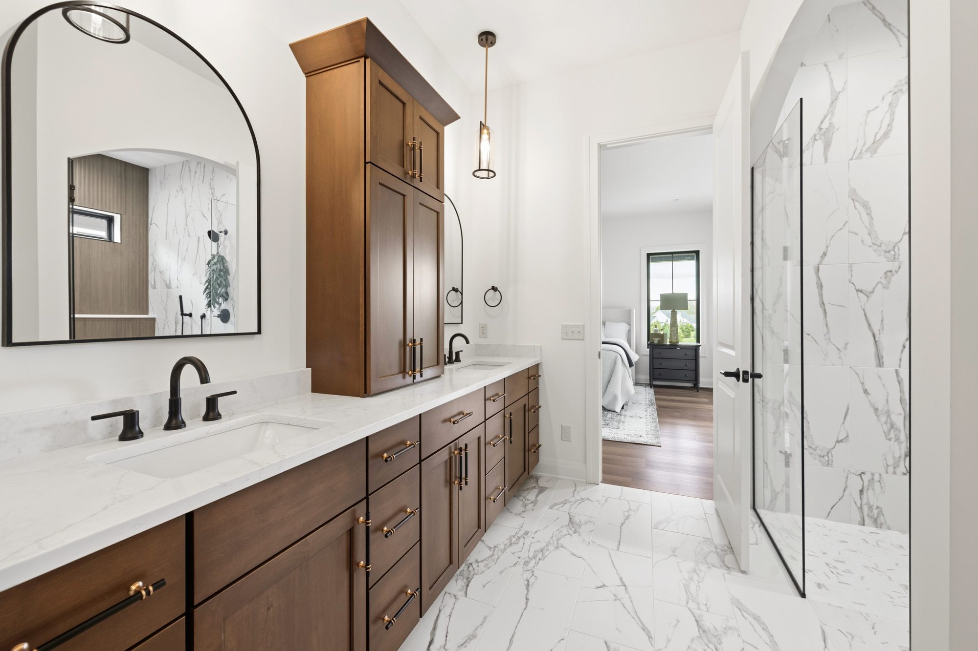 custom tile shower