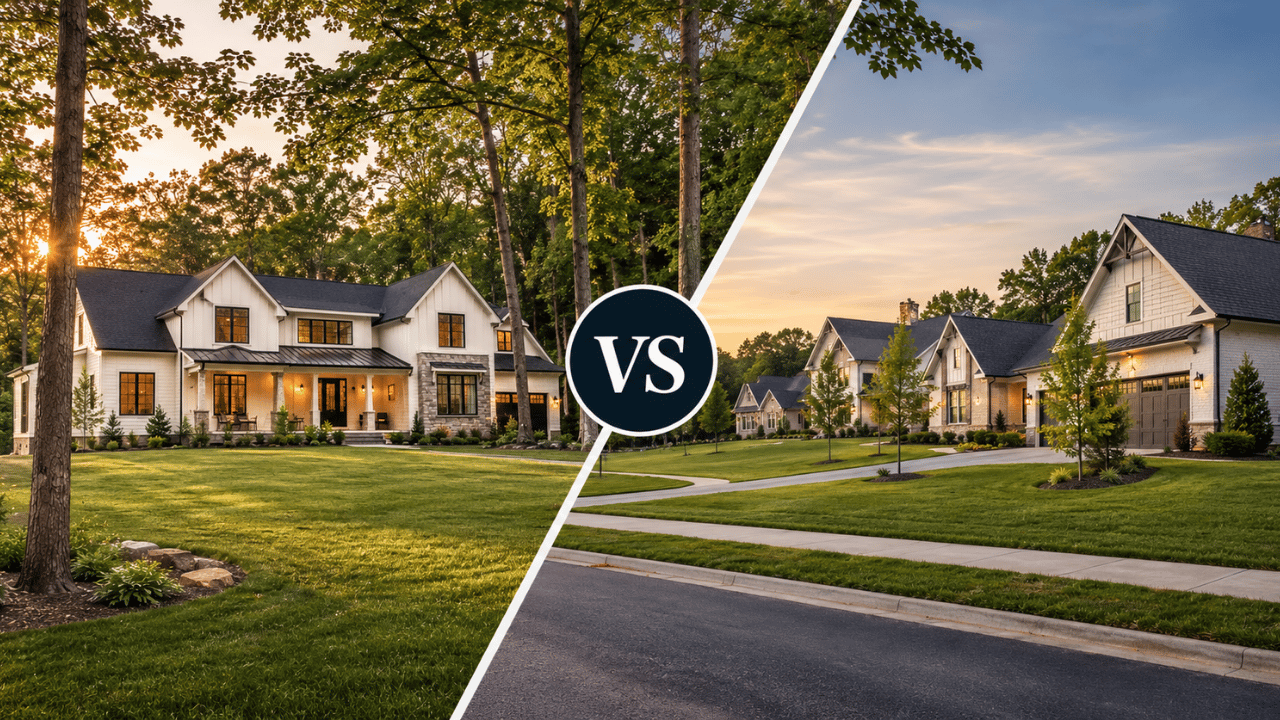 Buying Land to Build a House vs. Building in a Development: Which Is Right for You?