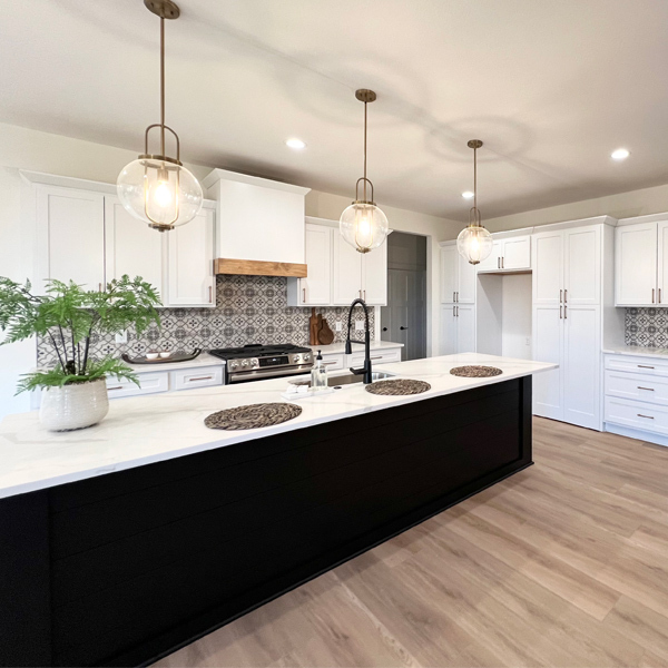 kitchen island with seating
