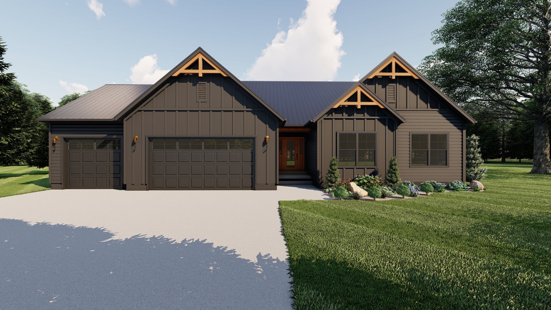 modern farmhouse exterior design